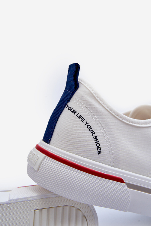 Męskie Trampki Big Star LL174204 Białe