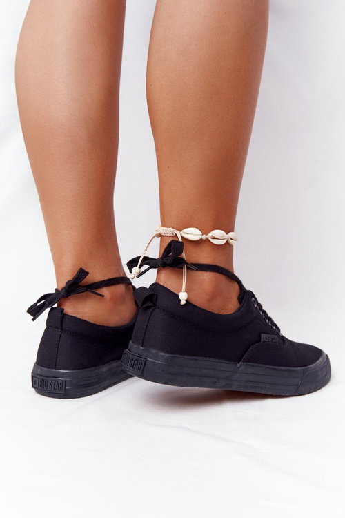 Damskie Tenisówki BIG STAR FF274164 Czarne