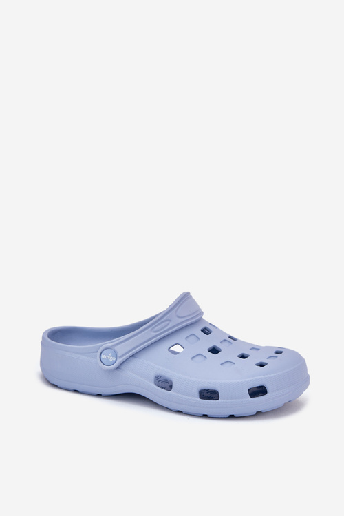 Klapki Damskie Piankowe LEMIGO 806 Niebieskie