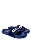 Męskie Klapki Big Star HH174833 Granatowe