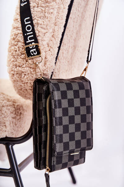 Portfel Torebka 2w1 Na Magnes W Kratę Czarny Costa