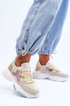 Damskie Sneakersy Sznurowane Multikolorowe Cortes