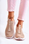 Damskie Wsuwane Buty Sportowe Beżowe Ardenza