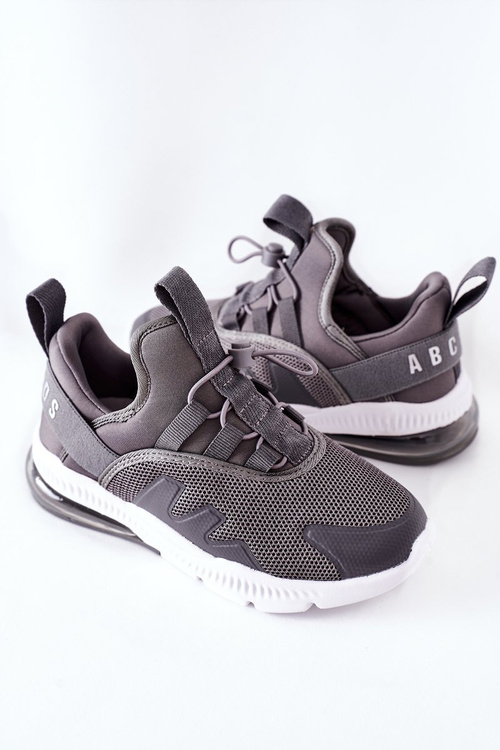 Dziecięce Sportowe Buty Sneakersy ABCKIDS Szare