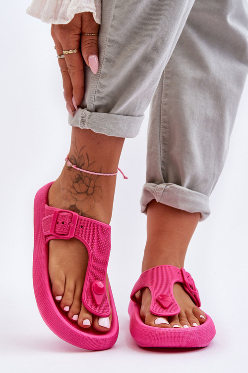 Damskie Piankowe Japonki Fuksja Apolla