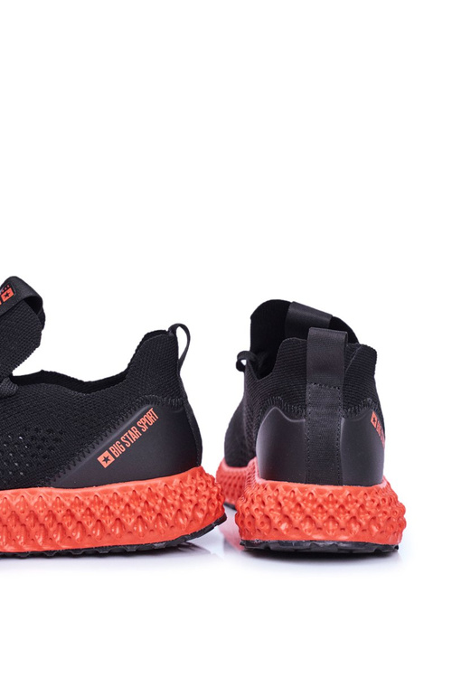 Sportowe Męskie Buty Big Star Czarne FF174234