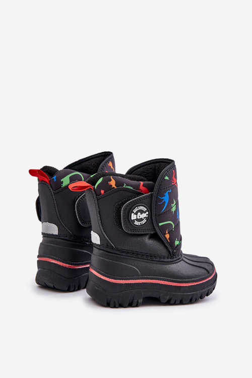 Śniegowce Dziecięce Na Rzep Lee Cooper LCJ-24-44-2861K Czarne