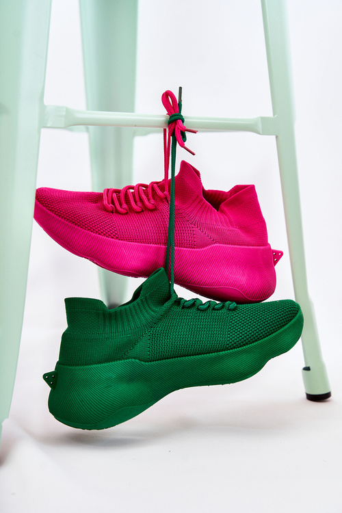 Wsuwane Buty Sportowe Damskie Fuksja Dalmiro