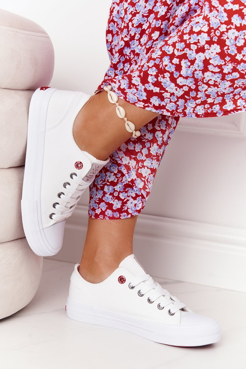 Damskie Trampki CROSS JEANS HH2R4017C Białe