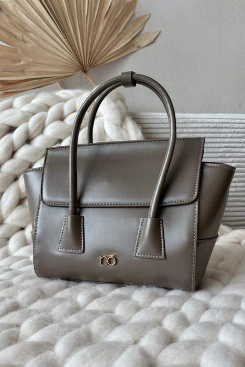 Mała Torebka Kuferek NOBO BAG5800-M19 Szara