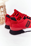 Dziecięce Sportowe Buty Memory Foam Big Star HH374173 Czerwone