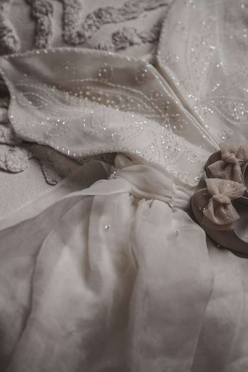 Dziecięce Lakierowane Balerinki Z Kokardą Beżowe Zolly