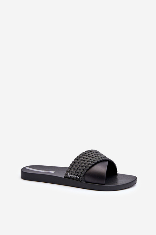 Płaskie Klapki Damskie 83244 Ipanema Street II Fem Czarne