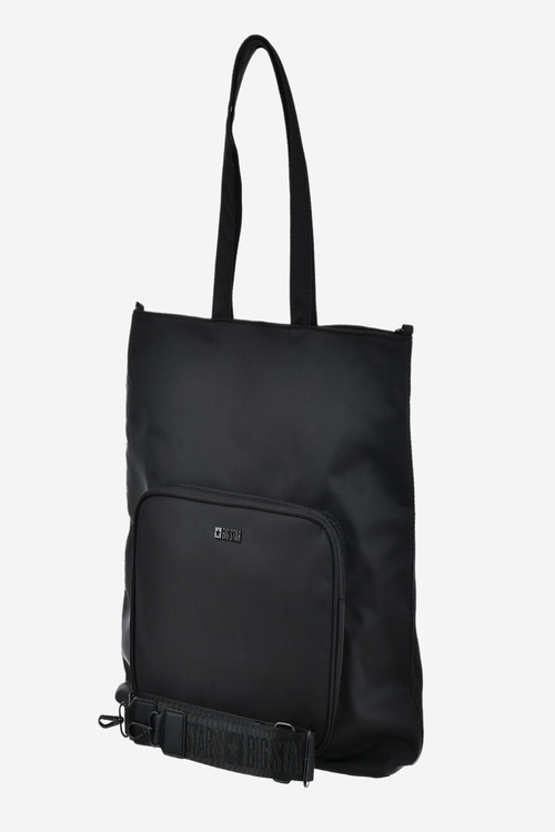 Materiałowa Duża Torebka Big Star OO574136 Czarna