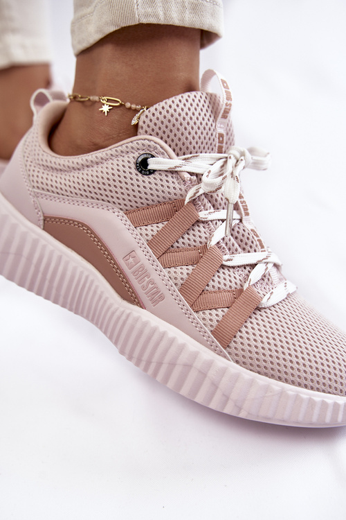 Damskie Buty Sportowe Big Star KK274058 Różowe