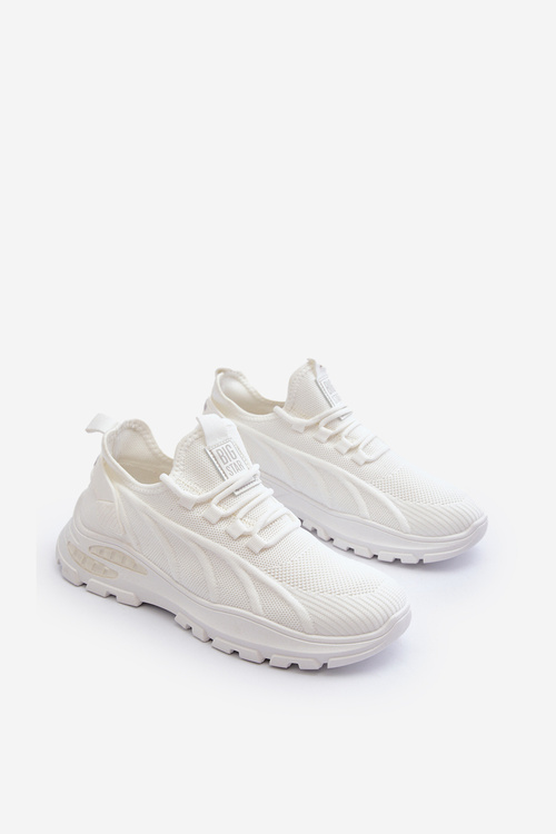 Sneakersy Męskie HI-POLY SYSTEM Big Star NN174468 Białe