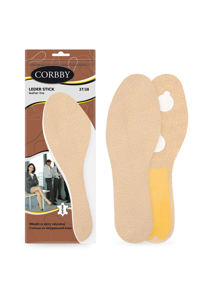 Corbby LEDER STICK Skórzane wkładki, wklejki do butów