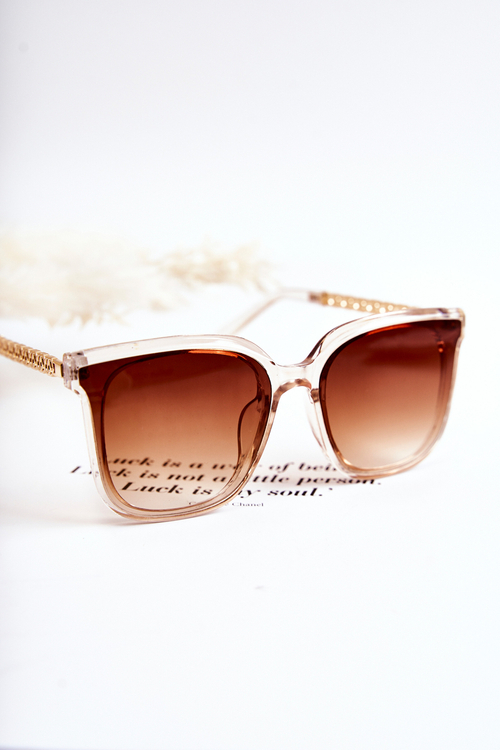 Damskie Okulary Przeciwsłoneczne V130035 Transparentne